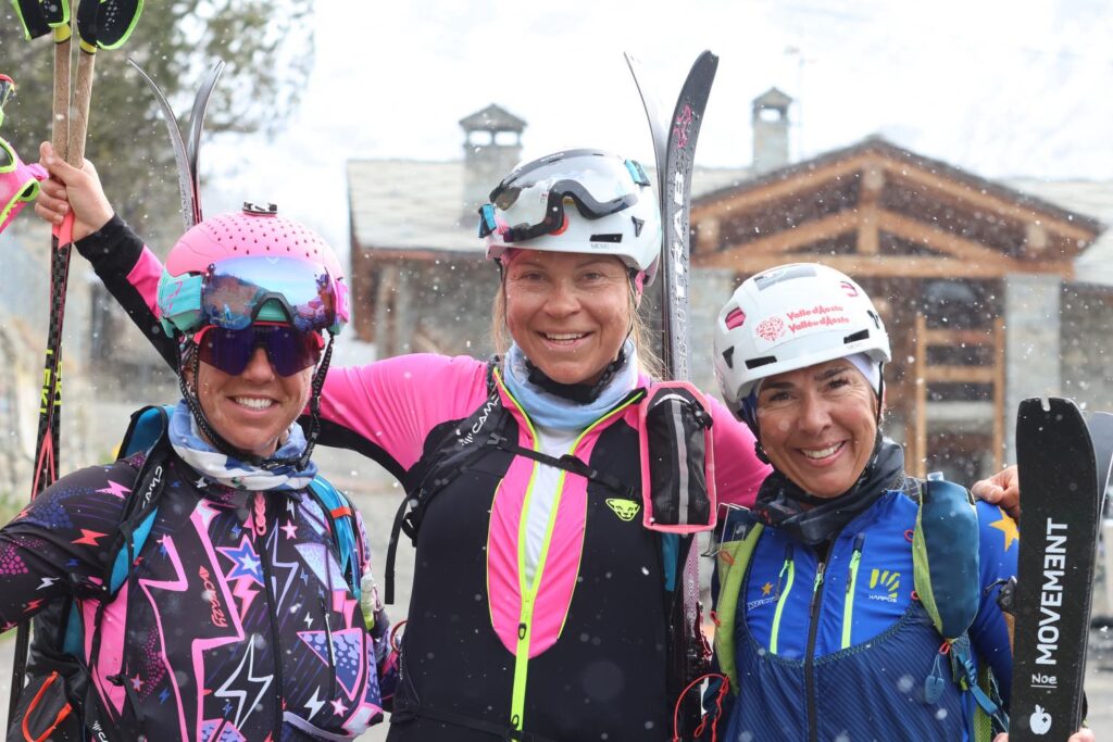 Sci Alpinismo, Trofeo Bozzetti Bionaz, Bionaz (ao), Podio Femminile. Photo Credit: