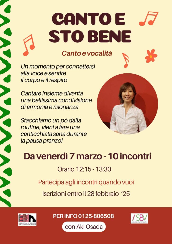 Locandina connettersi alla voce
