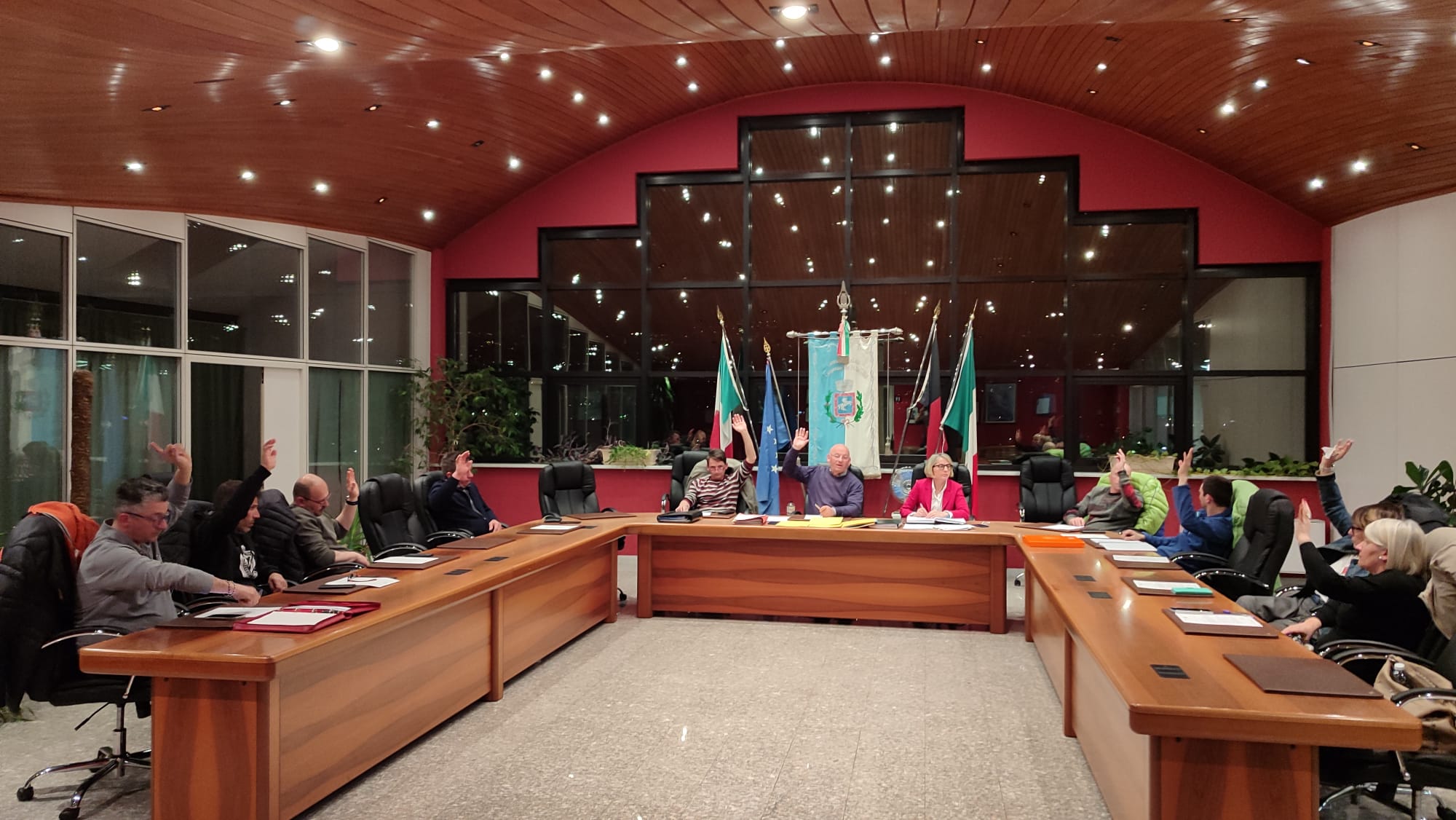 Consiglio comunale a Pollein il 19 marzo 2025