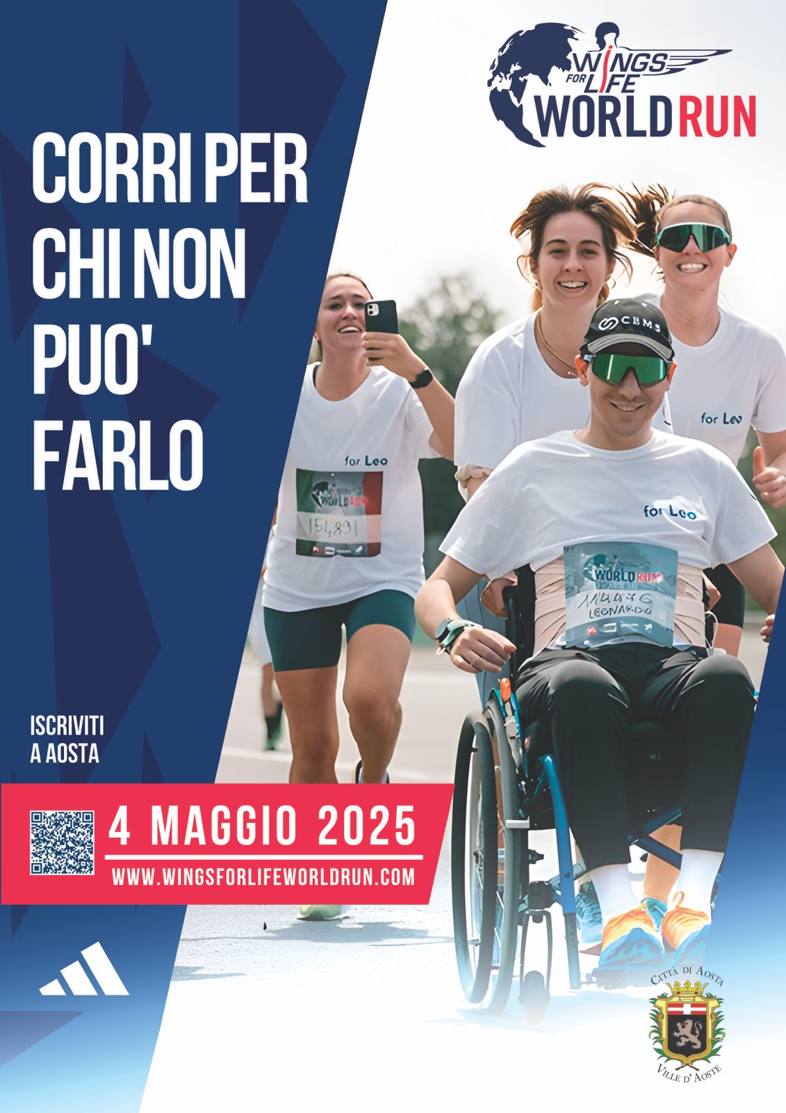 Wings for Life World Run ad Aosta