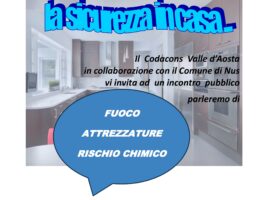 Sicurezza e prevenzione, incontro pubblico a Nus