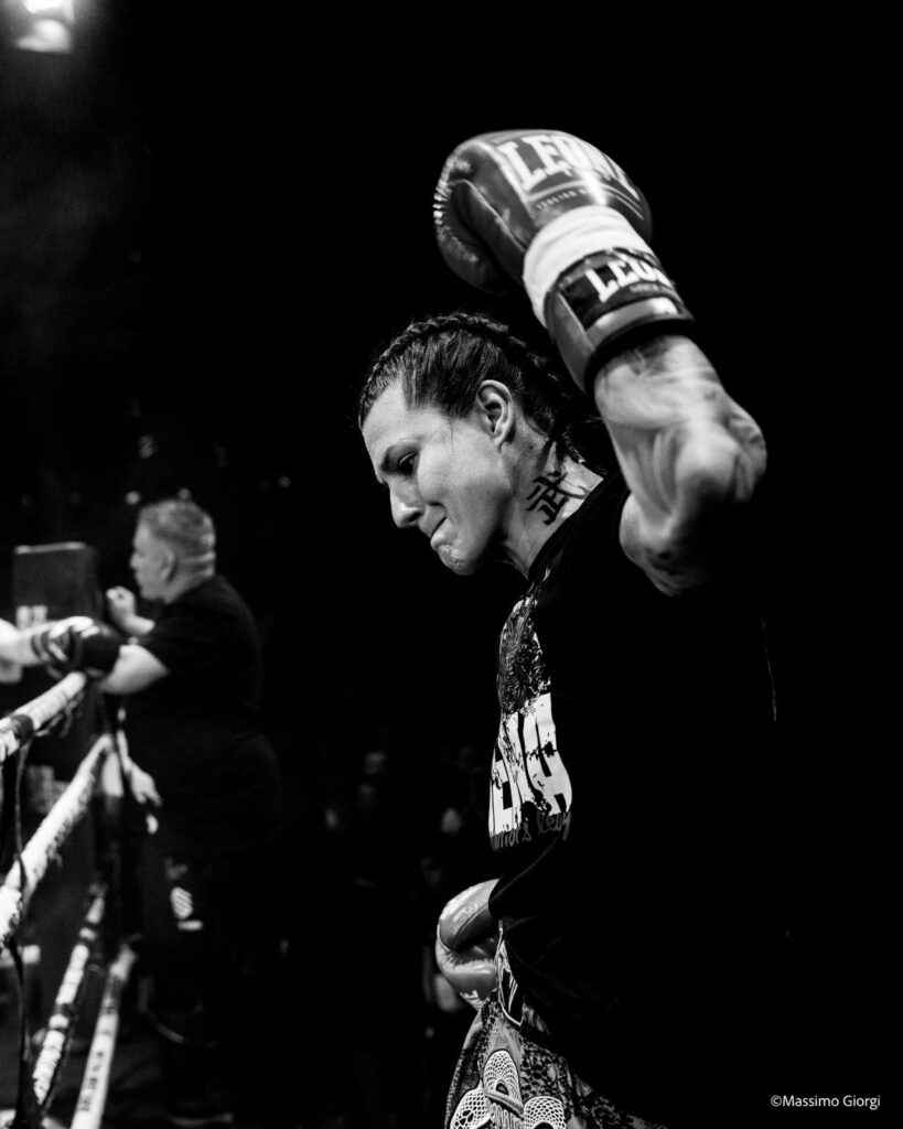 La vittoria al The Arena di Martine Michieletto