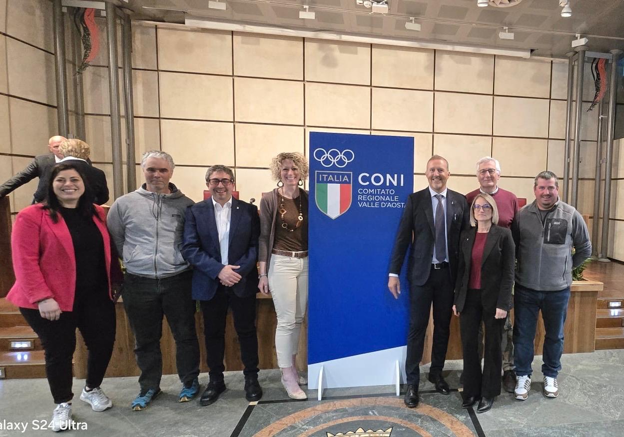 Rinnovato il Consiglio del Coni Valle d’Aosta