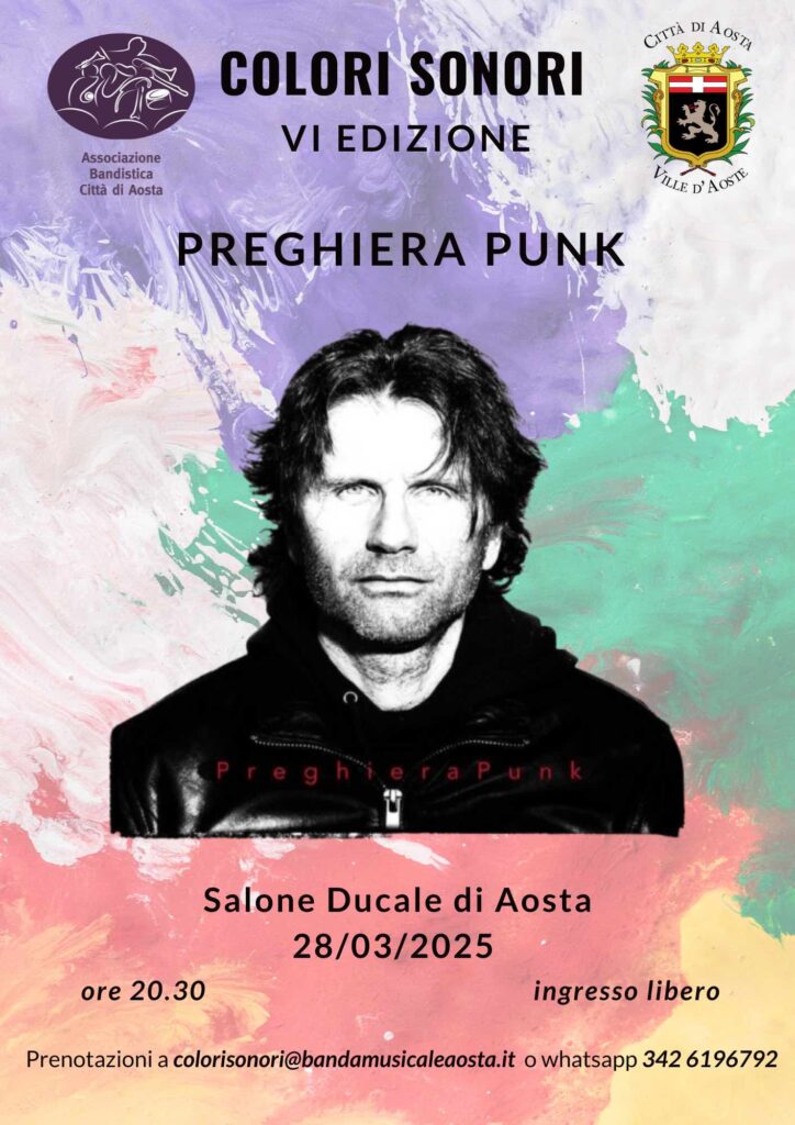 Locandina colori sonori con Davide Mancini