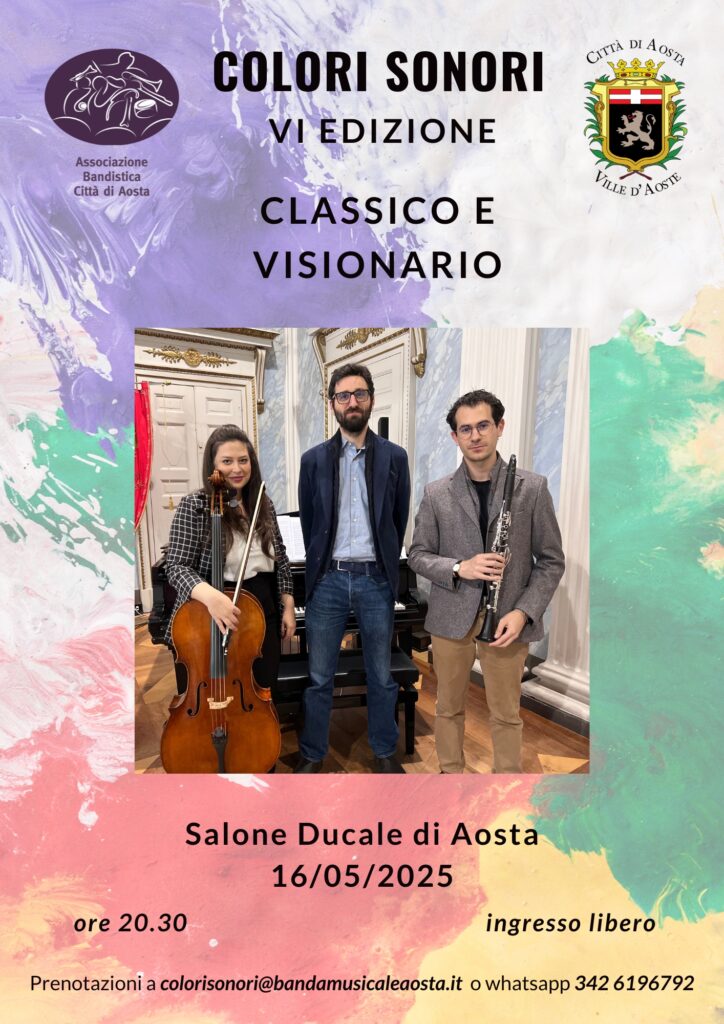Locandina Colori sonori il classico e visionario