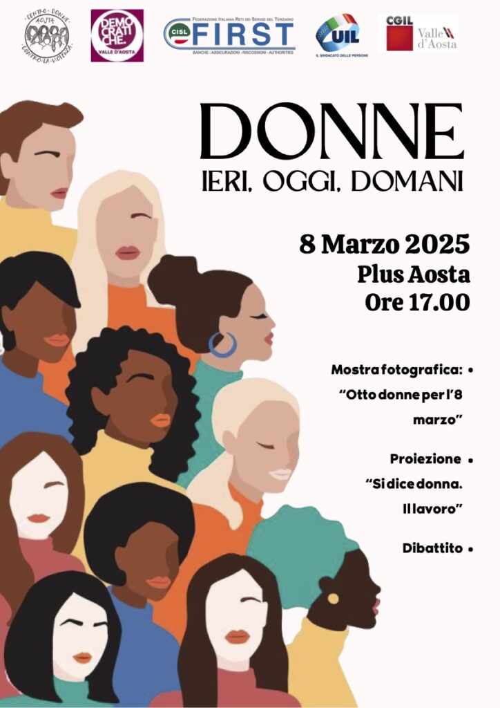 Locandina Donne Ieri Oggi Domani
