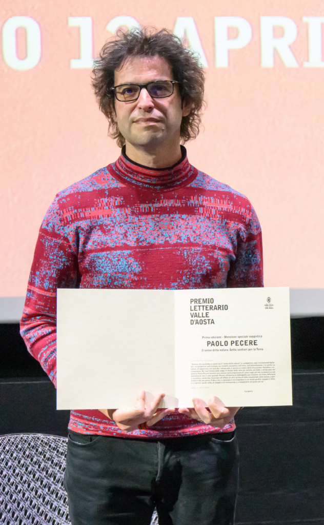 Menzione Speciale Saggistica Paolo Pecere Per Il Senso Della Natura