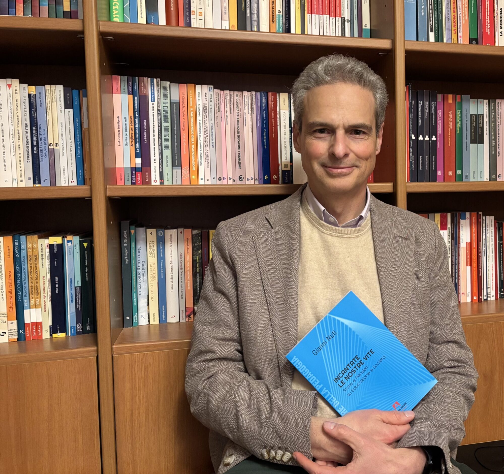 Gianni Nuti vince il premio Italiano di pedagogia 2025