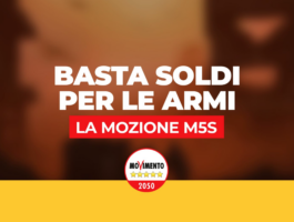 Aosta: Basta soldi per le armi