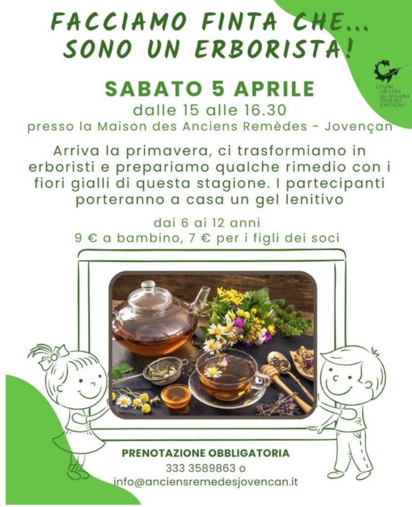 Locandina evento: Facciamo finta che... son un erborista!
