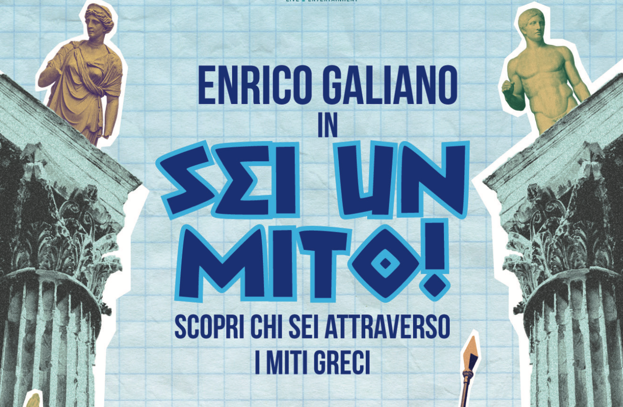 Enrico Galiano porta in scena Sei un mito! al Teatro Giacosa