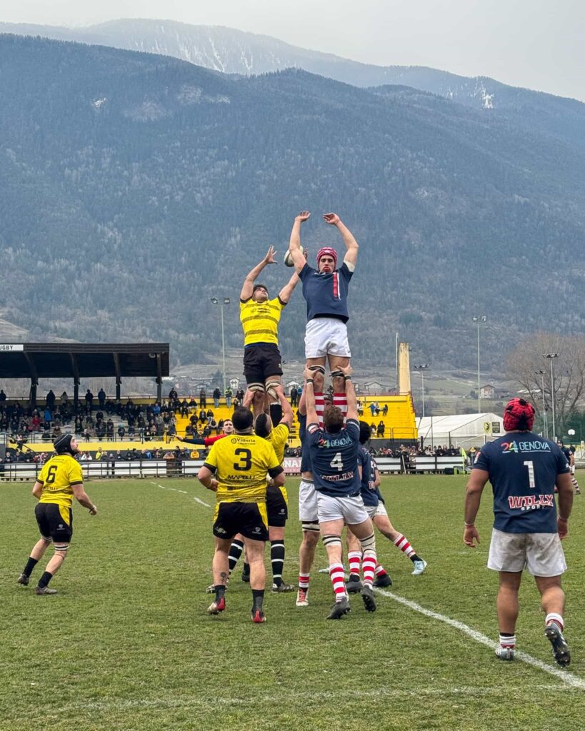 Stade Valdôtain Rugby Seniores vs CUS Genova