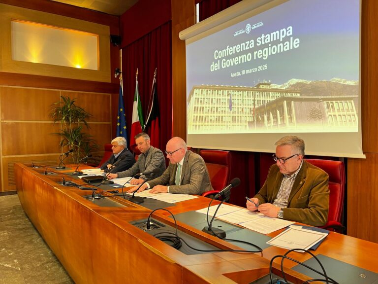 Le delibere di Giunta RaVdA del 10 marzo 2025