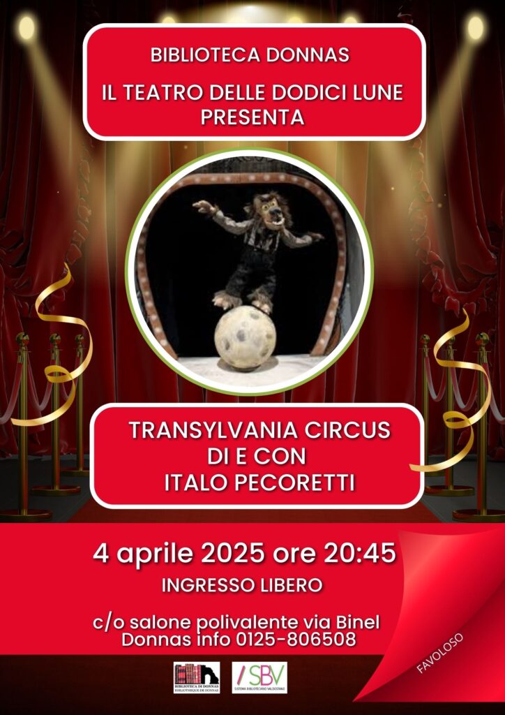 Locandina del teatro delle dodici lune