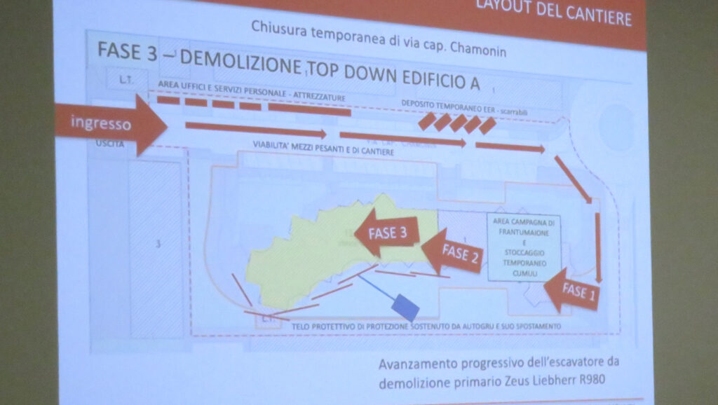 Il piano di demolizione dei grattacieli al quartiere Cogne