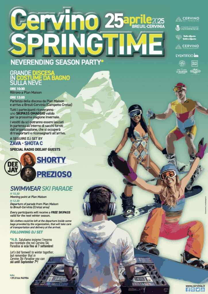 Locandina Cervino Springtime 2025