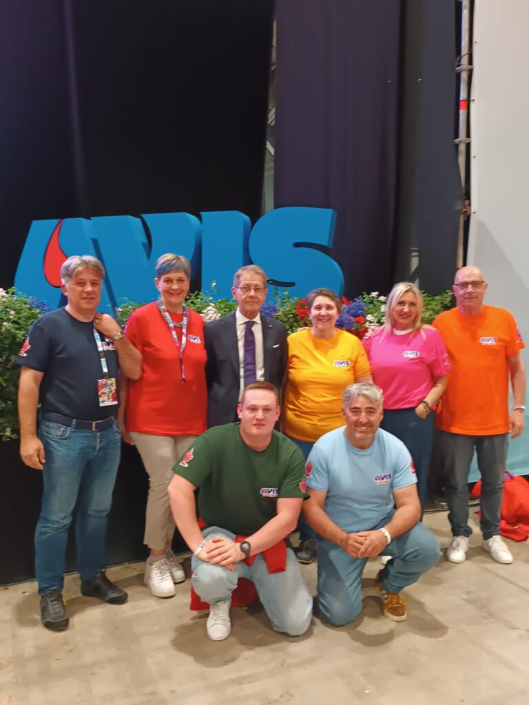 Delegazione Avis VdA alla 92ª Assemblea Generale degli Associati dell’Avis Nazionale