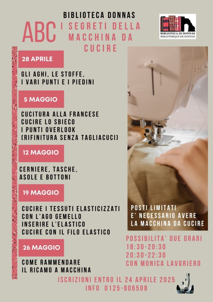 Locandina I segreti della macchina da cucire
