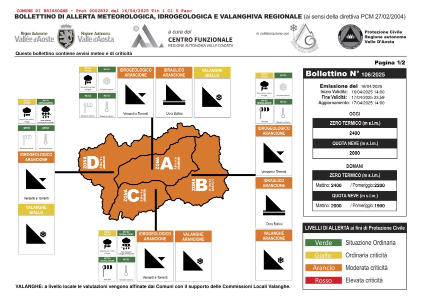 Allerta meteo 16 e 17 aprile 2025: i danni e i ripristini