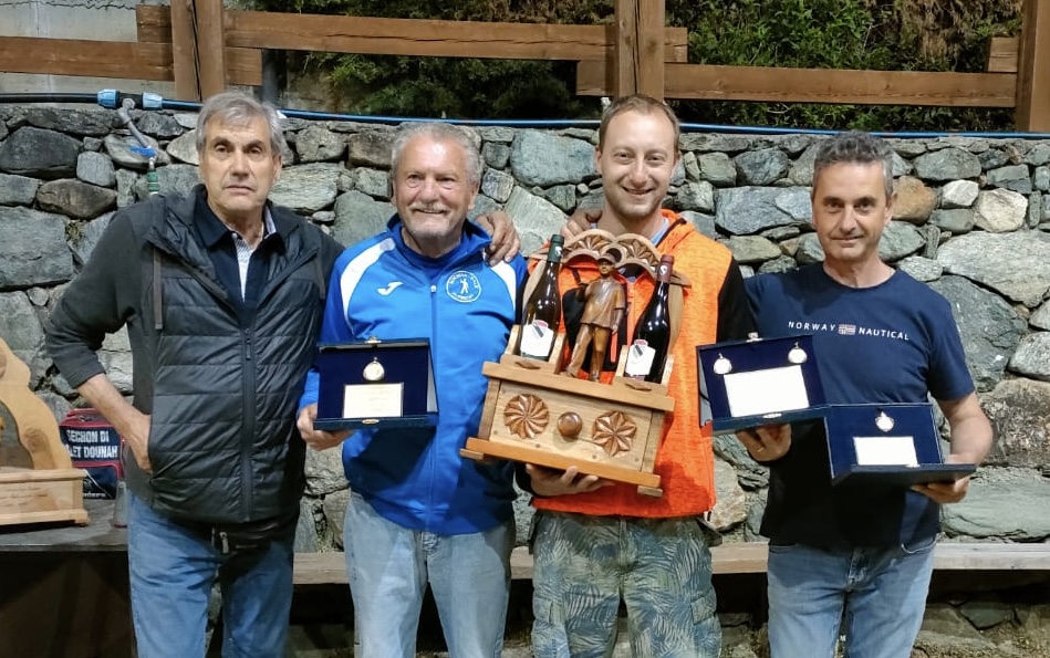 Finalisti Classifica Generale Dal Bosco Renato Brunaz Giuseppe Marchesi Thomas Fontanaravaz Lorenzo