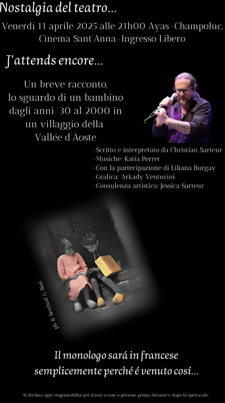 Christian Sarteur presenta Nostalgia del Teatro