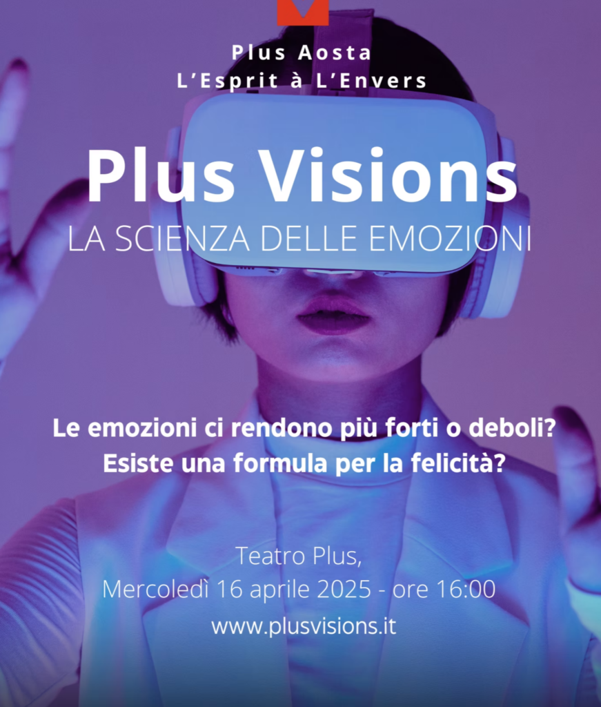 Locandina Plus Vision la scienza delle emozioni