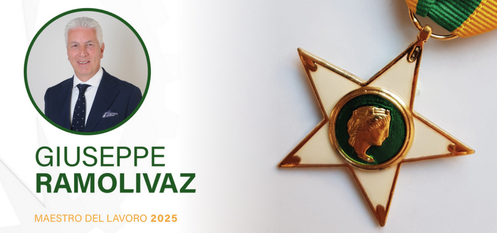 Giuseppe Ramolivaz Maestro del lavoro 2025