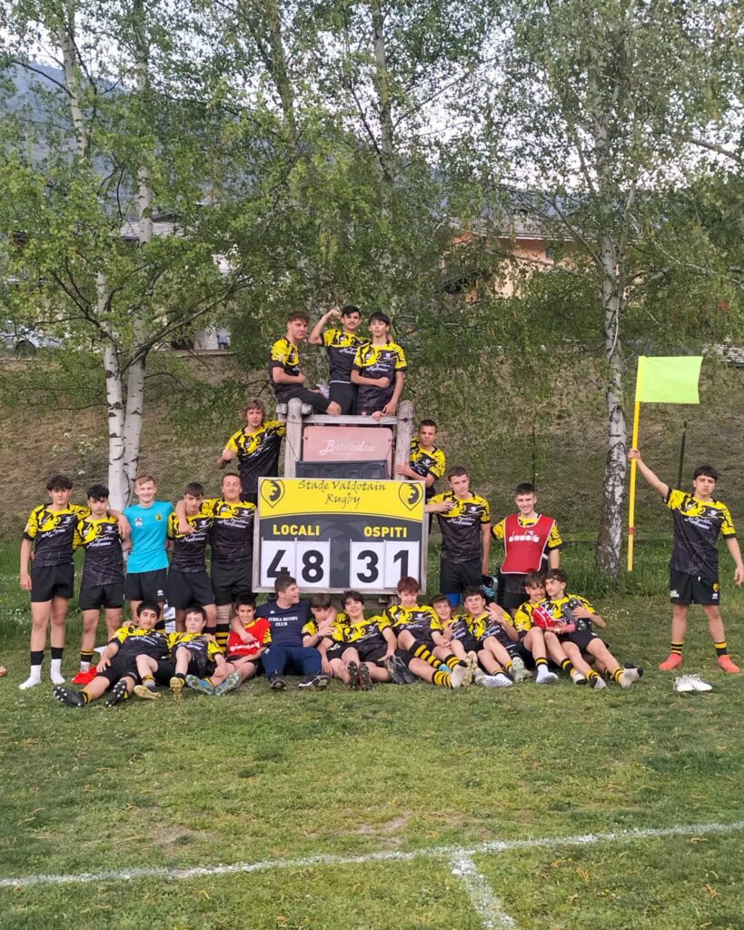 Stade Valdôtain Rugby Under 16 a Sarre
