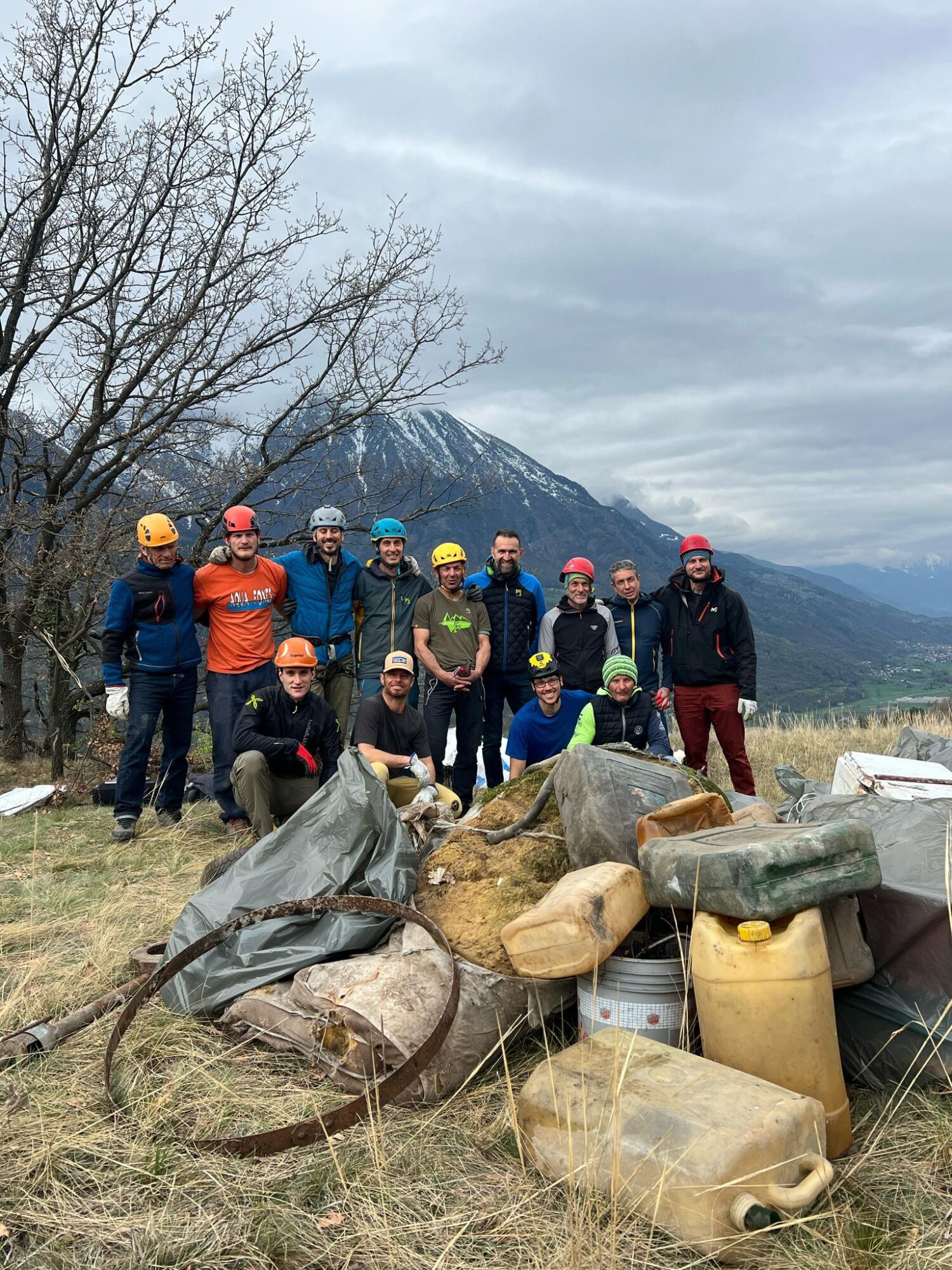 Climb&Clean 2025: pulizia e tutela ambientale alla Falesia di Vollein