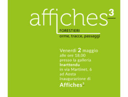 Affiches 3. Forestieri: orme, tracce, passaggi