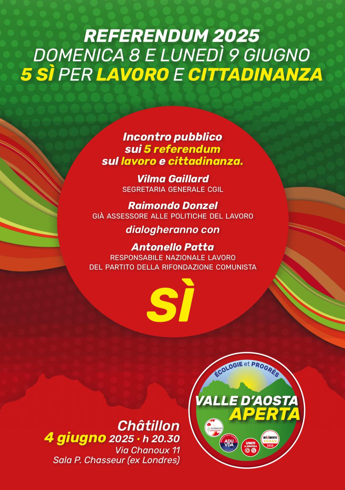 Due incontri sul tema del lavoro e dei servizi alla persona
