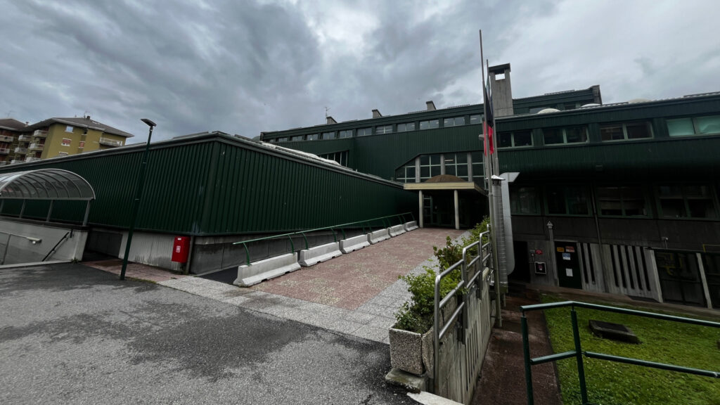 La sede dell'Isit Manzetti di via Chambéry ad Aosta, dove si svolgono i corsi del Cria
