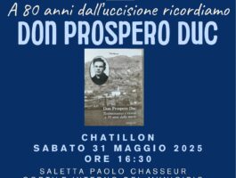 Châtillon ricorda Don Prospero Duc a 80 anni dalla sua uccisione