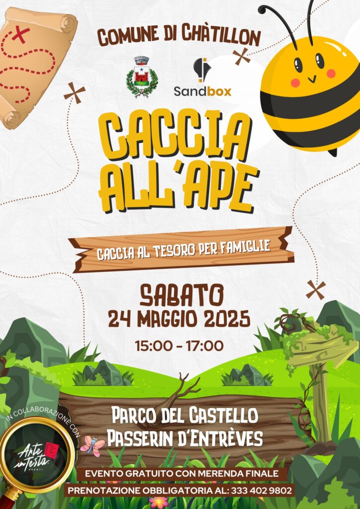 Locandina Caccia all'ape a Châtillon
