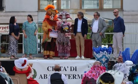 Premiazione MasquAoste ad Abano Terme