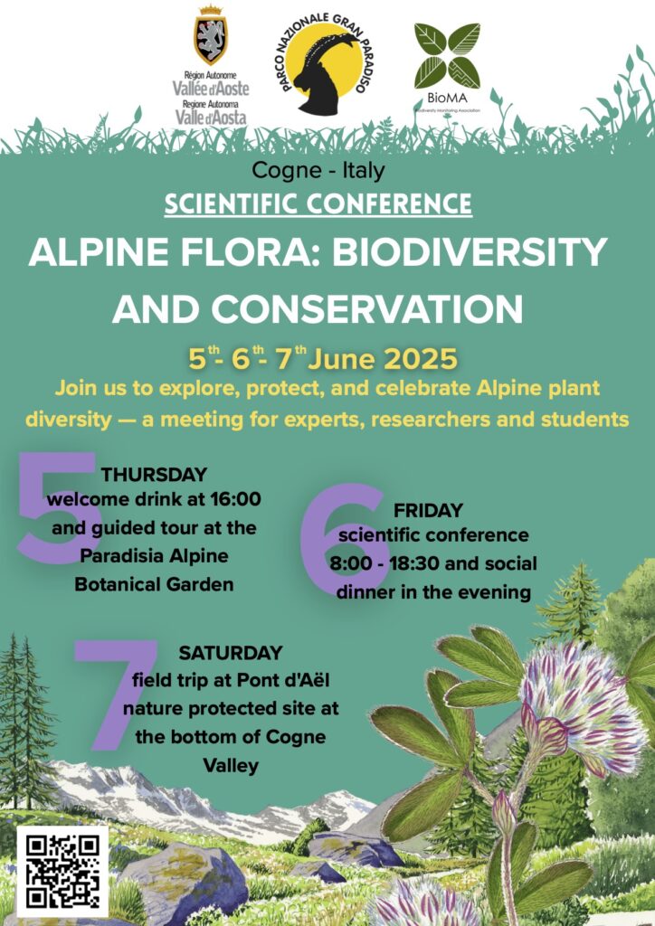 Flyer Alpine Flora 2025
