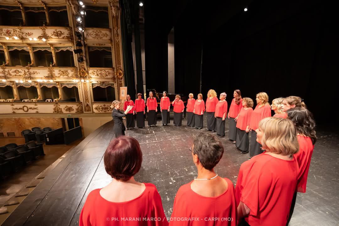 Le Dames de la Ville d’Aoste al Concorso corale nazionale Giuseppe Savani