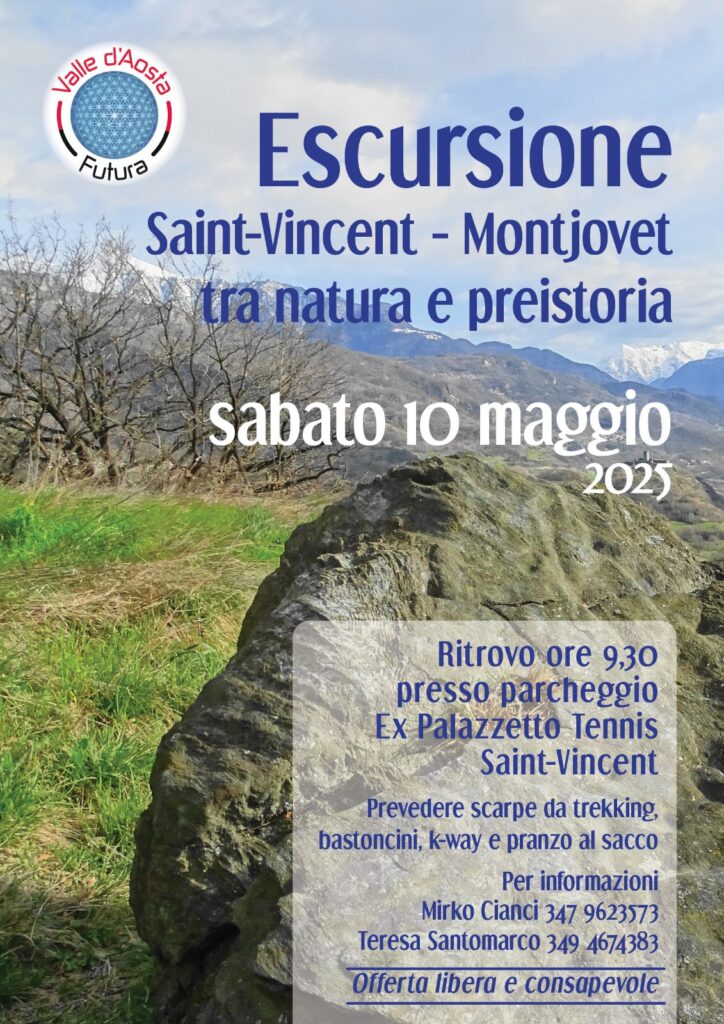Locandina dell'escursione tra natura e preistoria