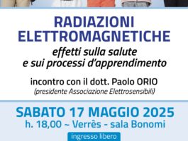 Conferenza su radiazioni elettromagnetiche ed effetti su salute e apprendimento