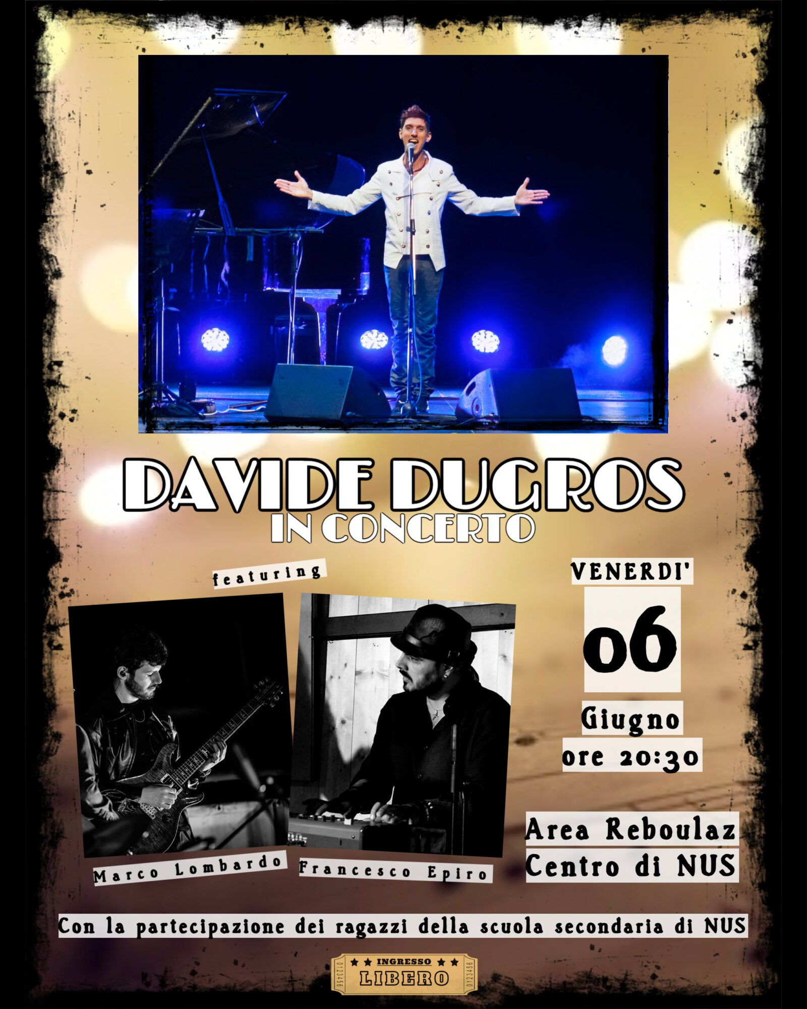 Musica a Nus con Davide Dugros
