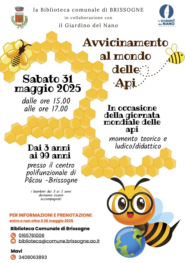 Laboratorio api 2025 a Brissogne