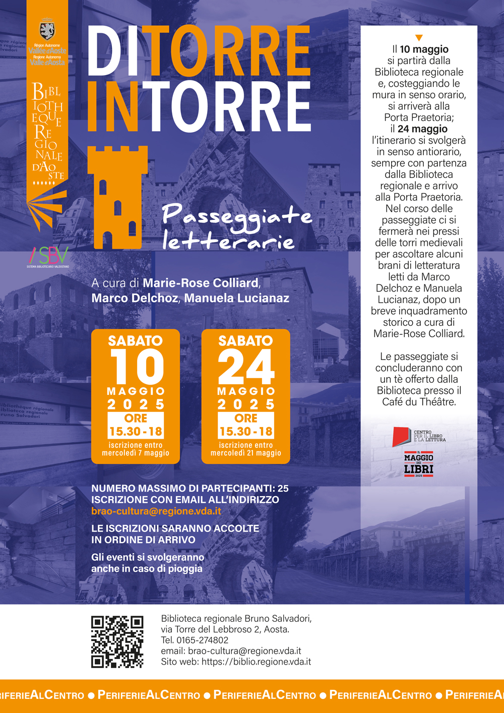 Aosta: Passeggiate letterarie Di torre in torre