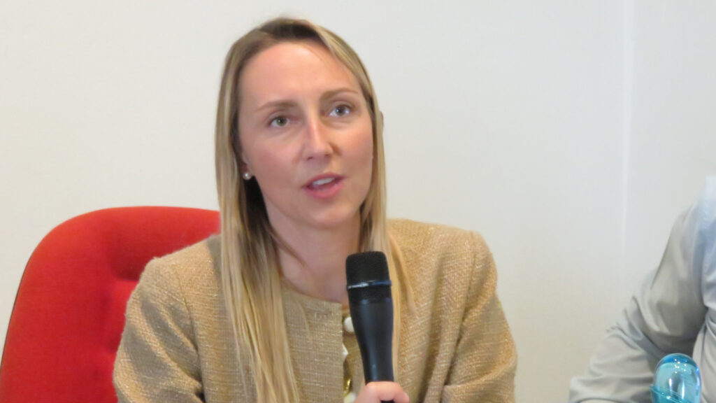 Elena Boschini, presidente del Corecom VdA