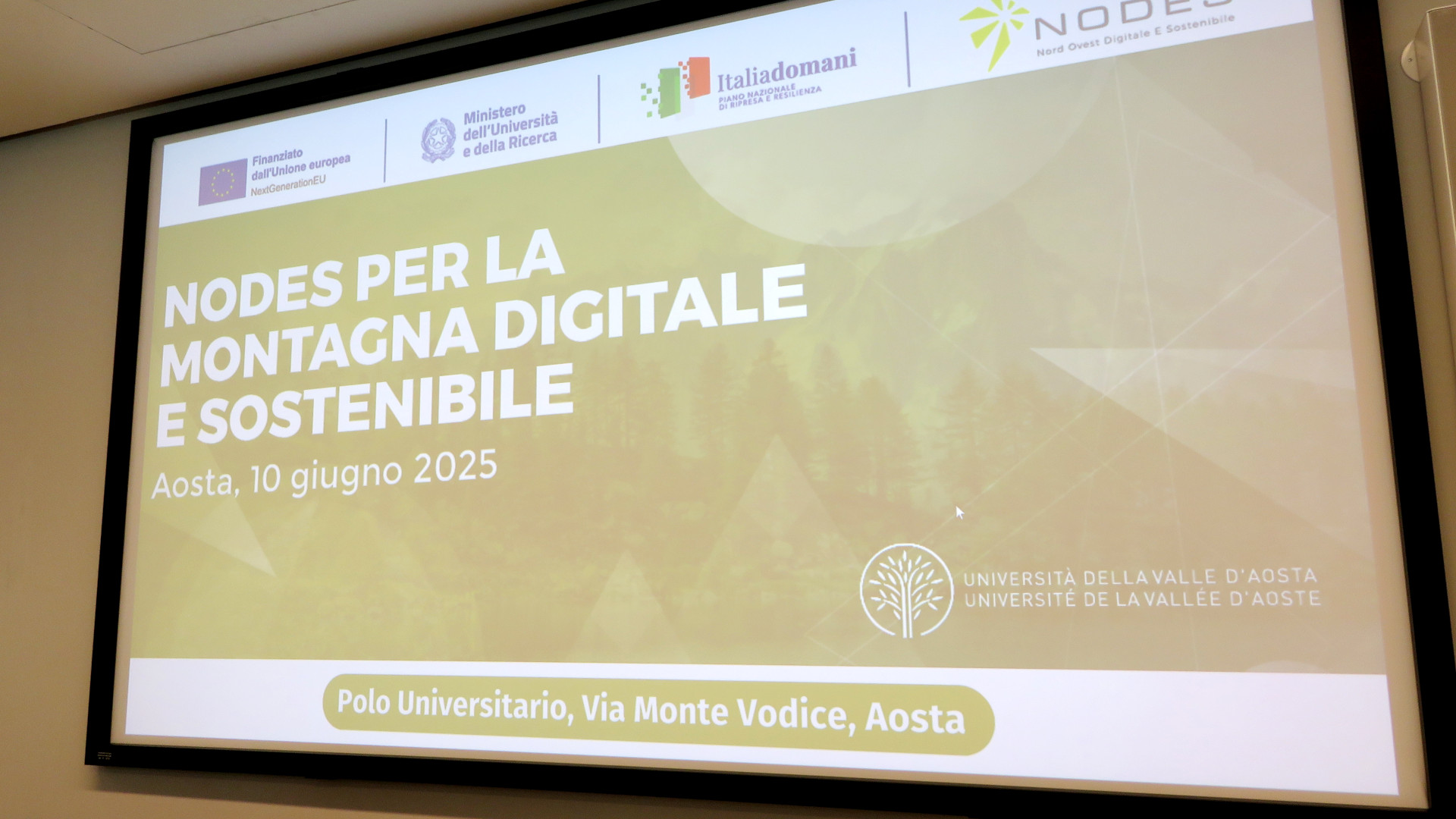 Progetto Nodes-spoke 4: per una montagna digitale e sostenibile