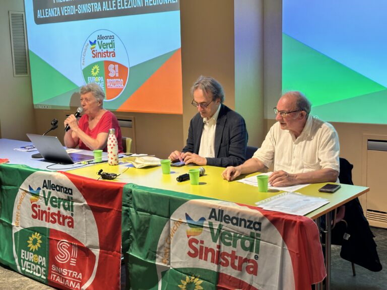 Elezioni regionali 2025: la lista di Alleanza Verdi Sinistra