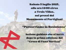 A Trois Villes una lezione sulla memoria partigiana dopo il Croce di Fana Vertical