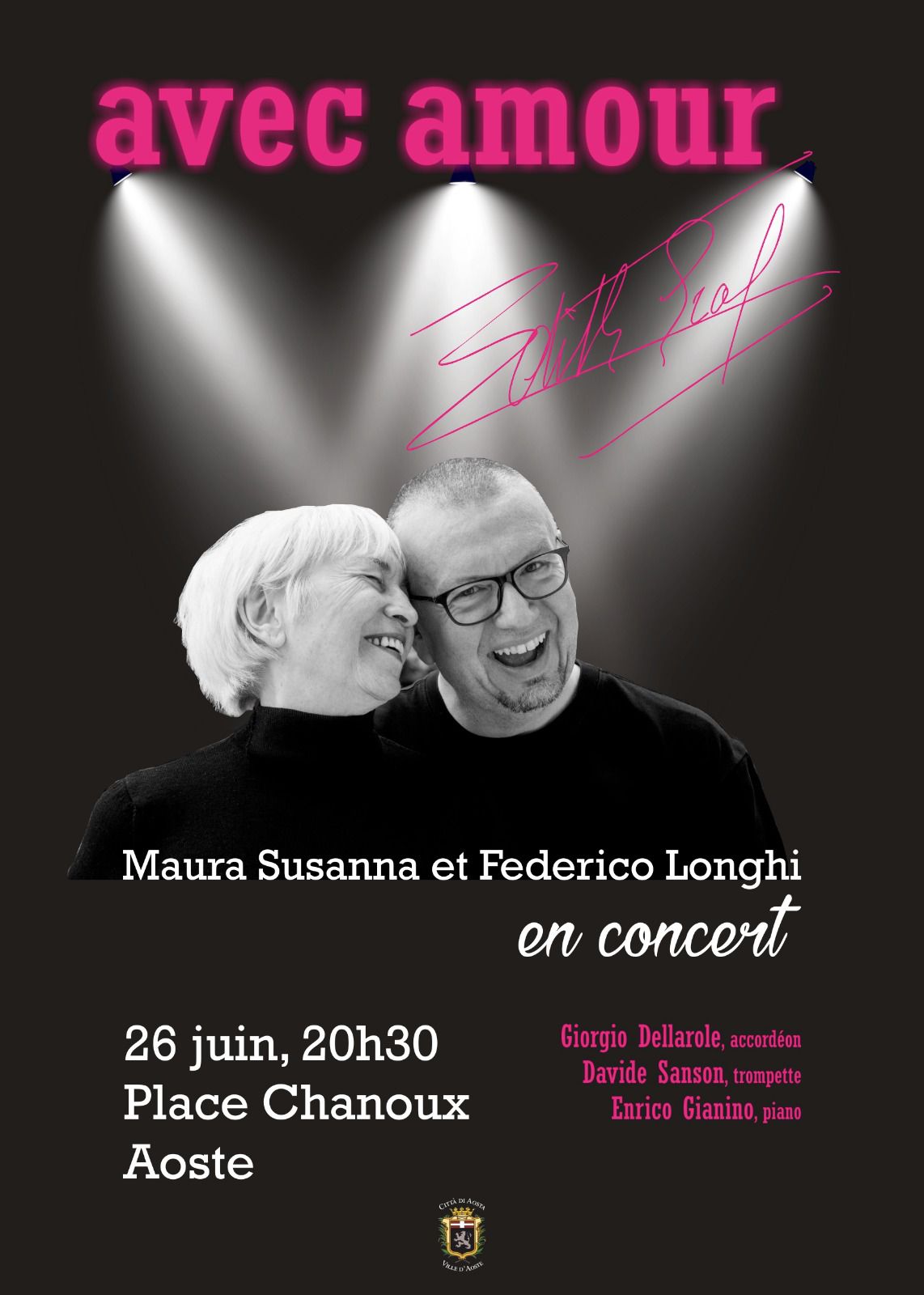 Maura Susanna e Federico Longhi omaggiano Édith Piaf