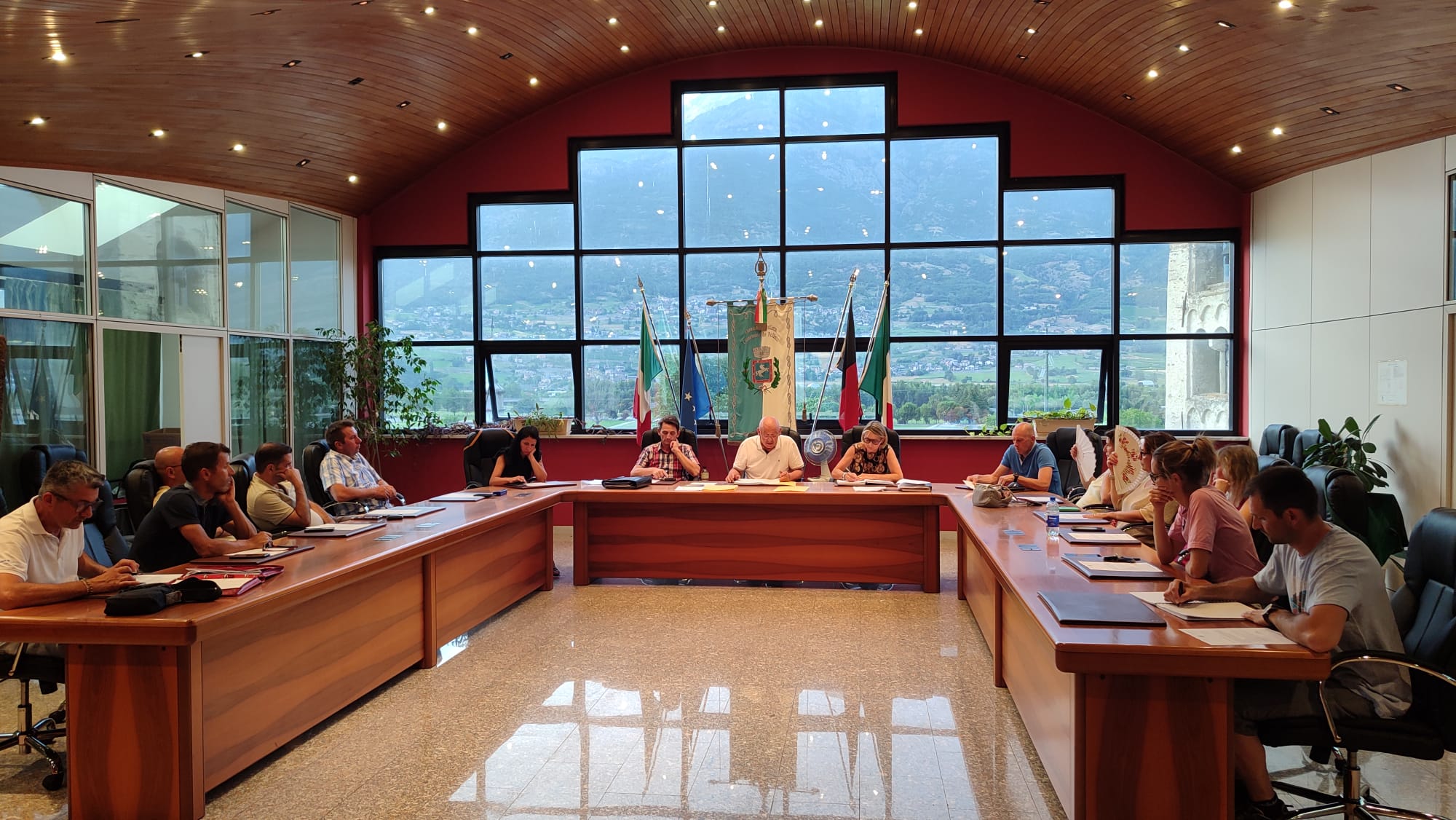 Consiglio comunale a Pollein il 23 giugno 2025