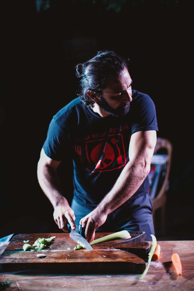 Cutting Don Pasta