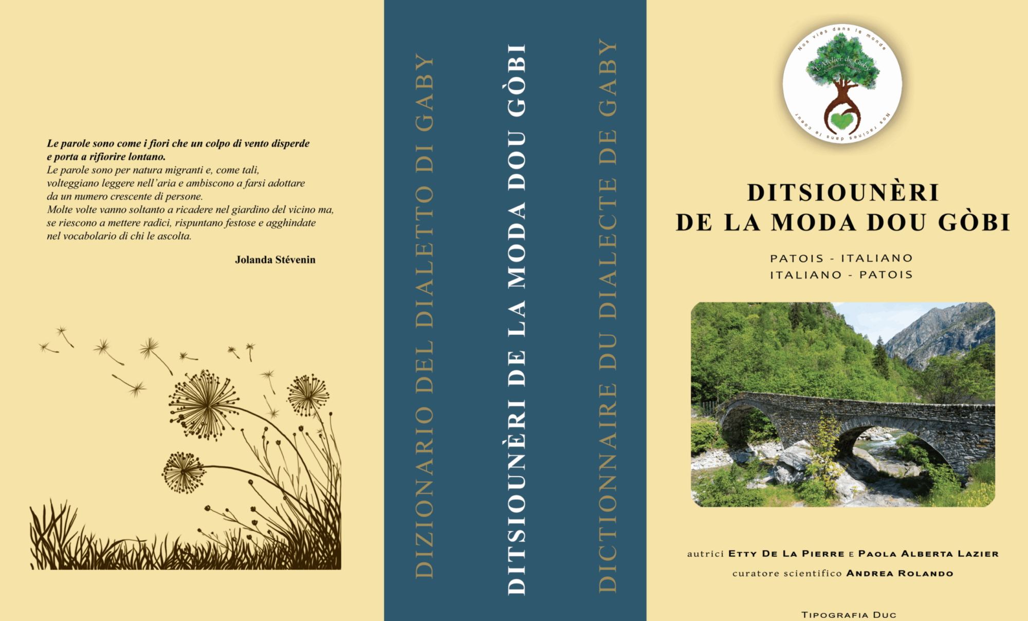 Présentation du dictionnaire du dialecte de Gaby